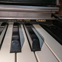 受け渡し決定　電子ピアノ　CASIO　PX-700  傷や汚れ有り　動作確認済の画像