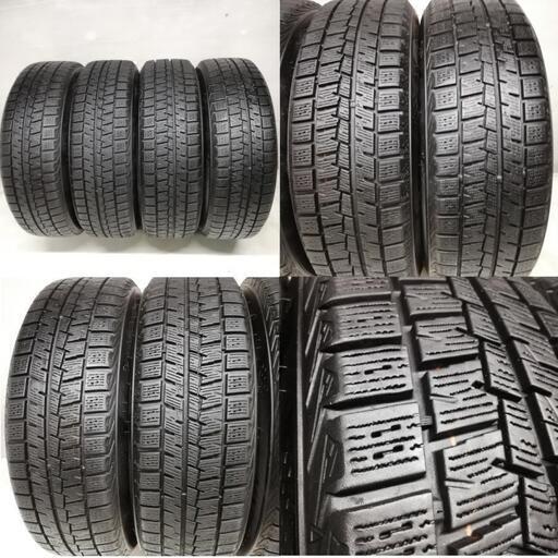 ＜スタッドレス・ホイール 4本＞ 175/65R15 クムホ 2017年製 80〜85%  15X5.5J 日産 キューブ Z11 4H -100