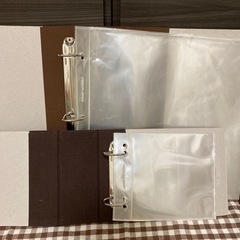 スクラップ用アルバム　大小セット売りの画像