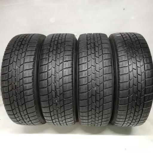 ＜スタッドレスタイヤ・ホイール 4本＞ 185/60R15 グッドイヤー 70〜80% 2017年製   15x6J マツダ純正 4H -100 デミオ