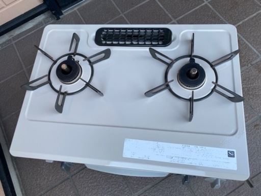2020年製? リンナイ Rinnai RTE564BER [ガステーブル 都市ガス 右強火 56cm幅 片面焼グリル クリームベージ