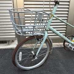 自転車　自宅にて長年屋外保管　差し上げますの画像