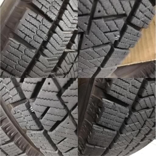 ＜スタッドレスタイヤ ＆ ホイール 4本＞ 165/70R14 ブリヂストン   14X5.5J 日産 マーチ 4H -100 マーチ キューブ