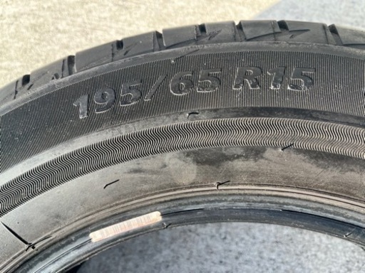 最終値下げ　ブリヂストン　Playz PX-RV II 195/65R15 タイヤ　4本