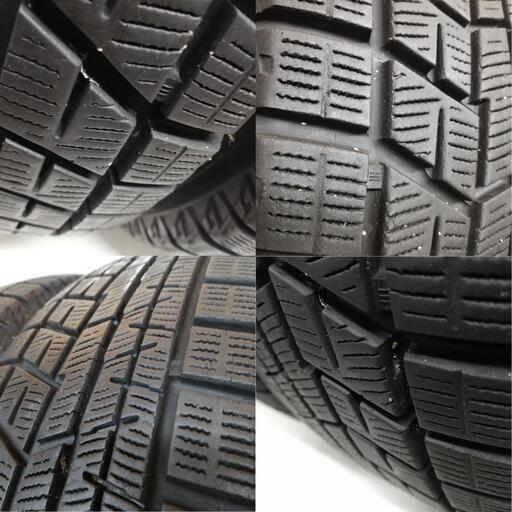 ＜スタッドレスタイヤ & ホイール 4本＞ 185/70R14 ヨコハマタイヤ 2018年製   14x5.5J SIBILLA 4H -100 フリード モビリオ