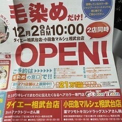 ヘアカラー専門店の割引チケットの画像