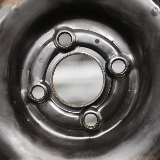 ＜スタッドレスタイヤ & ホイール 4本＞ 185/70R14 ブリヂストン 2016年製   14x5.5J TOPY 日産純正 4H -100 ノート