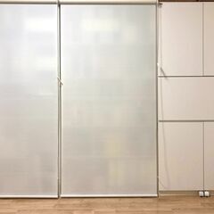 グレン　本棚　書棚　ニトリ　白　壁面収納　2個ありますの画像