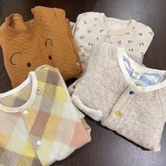 70サイズ　オーバーオール　ベビー服