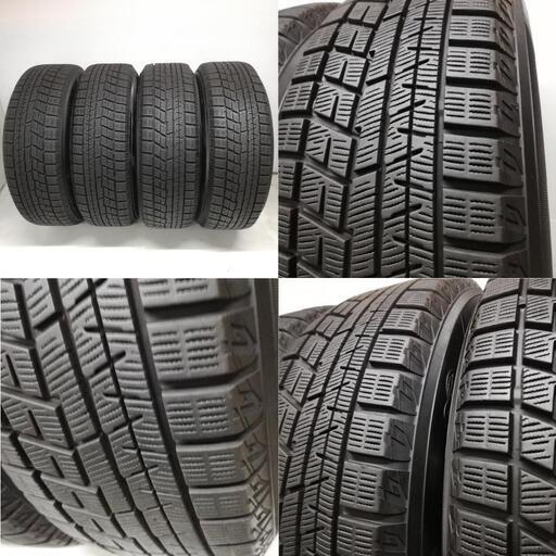 ＜訳アリ特価！ スタッドレスタイヤ・ホイール 4本＞ 205/65R16 ヨコハマタイヤ 2018年製   16x7J ホンダ ヴェゼル 5H -114.3