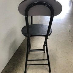 取引場所　南観音　K 2312-876  折りたたみスツール　背もたれあり②の画像