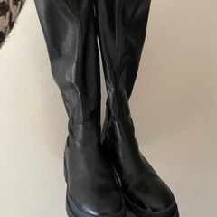 GRL タンクソールロングブーツ 24cm