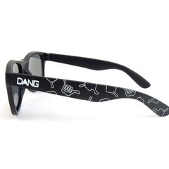 初売り宮古島初上陸ブランド DANG SHADES  LOCO Black Matte x Blue Mirror Polarized(偏光レンズ) with HANG LOOSE [DANGSHADES 10th Anv Model] [vidg00325] の画像