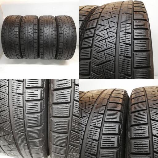 スタッドレスタイヤ・ホイール 4本＞ 205/55R16 ピレリ 2015年製   16x7J AGA Nordic TARGA 5H -112 VW フォルクスワーゲン