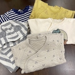 70サイズ　オーバーオール　ロンパース