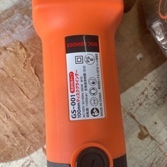 ディスクグラインダー　サンダー100mmの画像