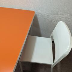 テーブル 椅子４脚 無料の画像