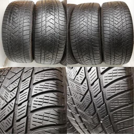 ＜訳アリ特価！ 希少！ スタッドレスタイヤ & ホイール 4本＞ 265/45R20 ピレリ   20x9J ベンツ W166 GLE 5H -112 A1664012002