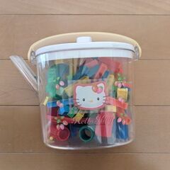 おもちゃ キティちゃんの入れ物入り