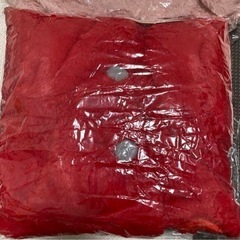 新品　女の子　上着　フード付き　95cm 赤の画像