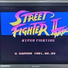 SFCソフト ストリートファイターⅡターボ 箱、取説付き カプコン スーパーファミコンソフト スーファミ 札幌市 白石店の画像