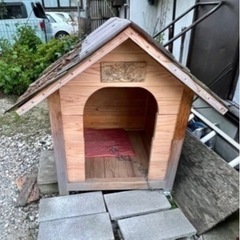 終了しました 「金山杉』で作った頑丈な犬小屋