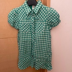 新品　e.a.b シャツワンピ⁈ 130size