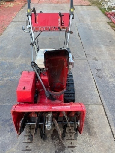 ホンダ スノーラHS55JSセル付き　5馬力実働品　小型軽量中古除雪機　　埼玉県