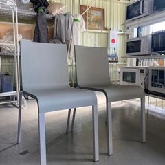 大阪⭐️エコマックス♻️「S50」vitra ヴィトラ .03 ゼロスリー スタッキングチェア ダイニングチェア 2脚【大阪市プレミアム付商品券🎫利用可能！】