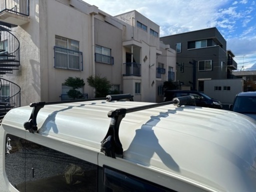 カーメイト INNO N-VAN (ハイルーフ)用 ルーフキャリア取付2点セット INDDK + IN-B137