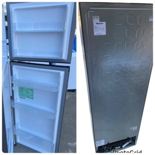 2022年製 Hisense 冷蔵庫 250L  HR-B2501 (1226ろ)
