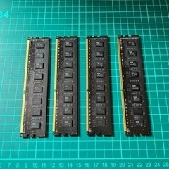 即決の方のみ値下❗️パソコンメモリ8GB×4枚の画像