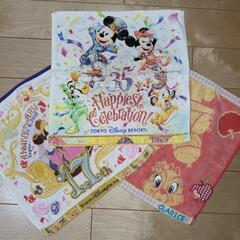 ディズニー　タオル　3枚