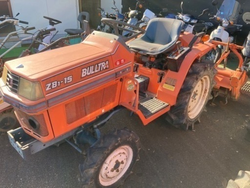 ◎クボタ  トラクター  BULLTRA  ZB1-15   1779時間