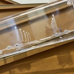 10本分メガネスタンド　クリアの画像
