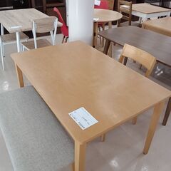 ★ジモティ割あり★ NITORI ダイニングセット ブラウン W120×D78×H70.5 クリーニング済み TC801
