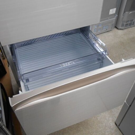 東芝 冷蔵庫 ベジータ 465L 5ドア GR-R470GW 2019年製 ラピスアイボリー 自動製氷 右開き TOSHIBA VEG