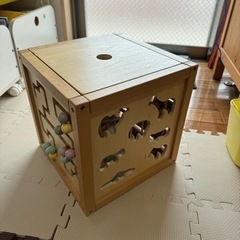 知育玩具　森のあそび箱　パステルカラーの画像