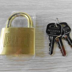 【おみせっち】HIT 南京錠 50mm NO.3300の画像