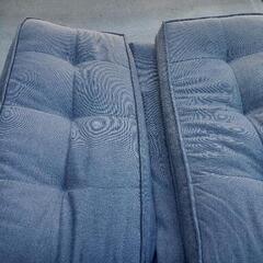 ニトリ カジュアルソファキッド 2 グレーの画像