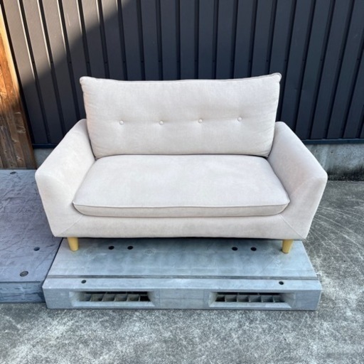 ★美品★ニトリ カジュアルソファ パック4 ベージュ★2人掛け★