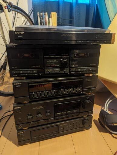 SONYレコード＆カセットテープコンポ