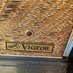 VICTOR Ki-Fi Stereo Audiola ビクター ラジオ FM AM レコードプレーヤー レコード盤 家具調 レトロ オーディオ 音響の画像
