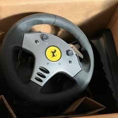 決定済　無料で差し上げます　レーシングゲーム用のハンドルの画像