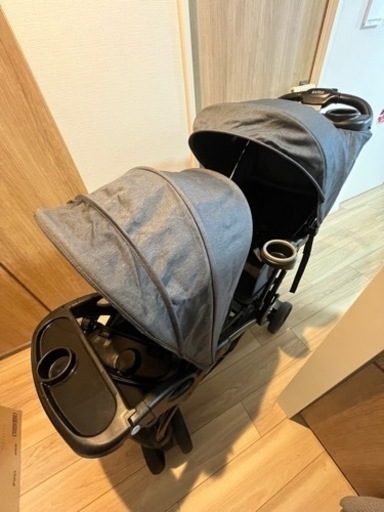 【２人乗りベビーカー】２人でゴーDX