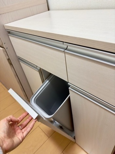 1/21引越しのため！大幅値下げ！【美品】ペールカウンター ゴミ箱 キッチン収納