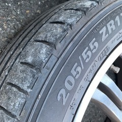 205-55-17   4本　ミニバン用　AWタイヤセットの画像