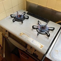 都市ガスコンロ　動作品　現状渡し