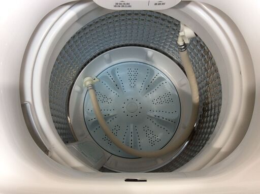 （2/18受渡済）YJT8032【Haier/ハイアール 5.5㎏洗濯機】美品 2022年製 JW-U55HK 家電 洗濯 簡易乾燥付