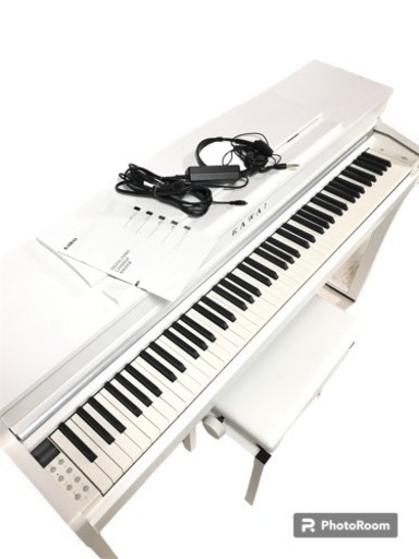 【超美品❗️】上位モデル KAWAI CA4900GP 2021年製/ピュアホワイト 88鍵盤　木製鍵盤 河合 カワイ